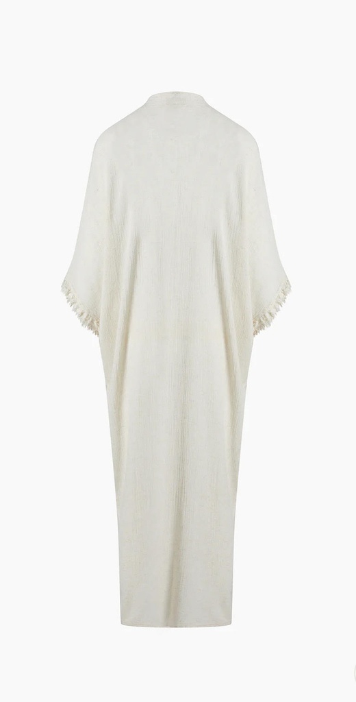 Crinkle Linen Kaftan
