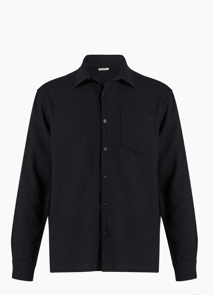 Men’s Cotton Black Shirt