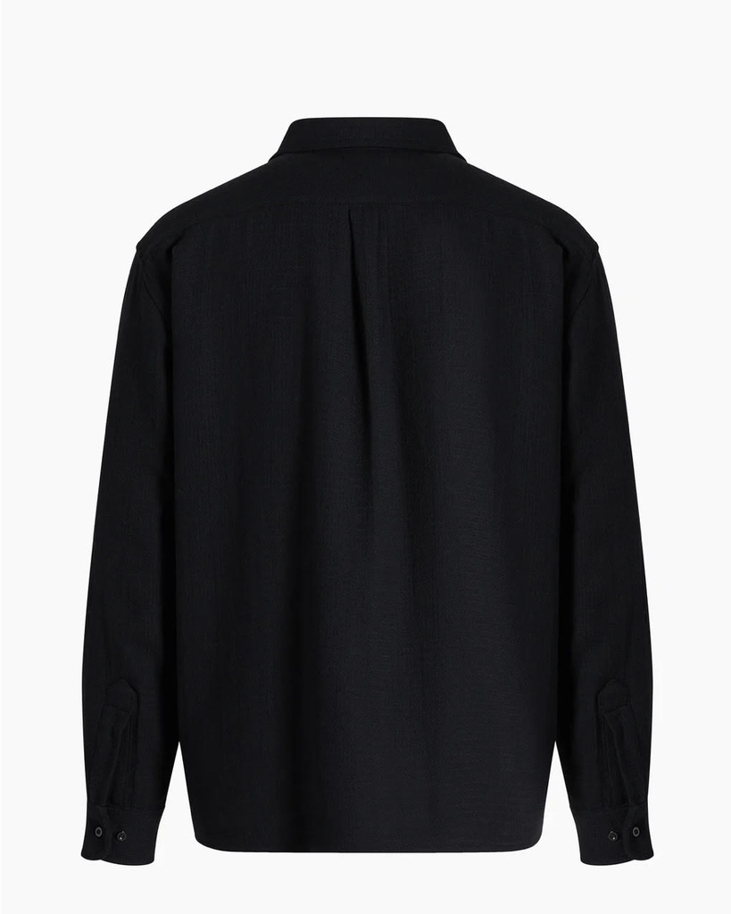 Men’s Cotton Black Shirt