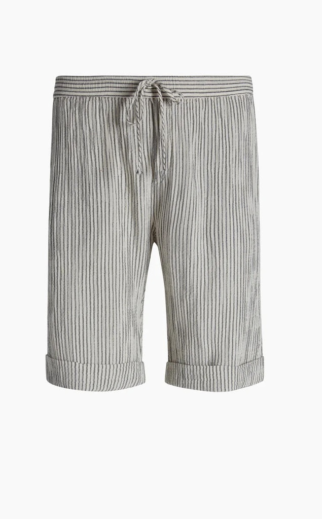 Men’s Striped Linen Shorts