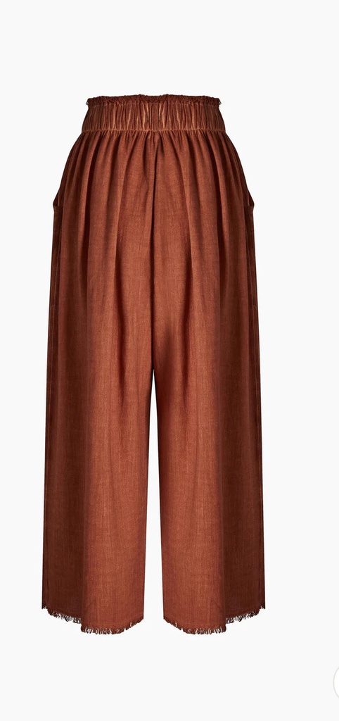 Terracotta Palazzo Pants
