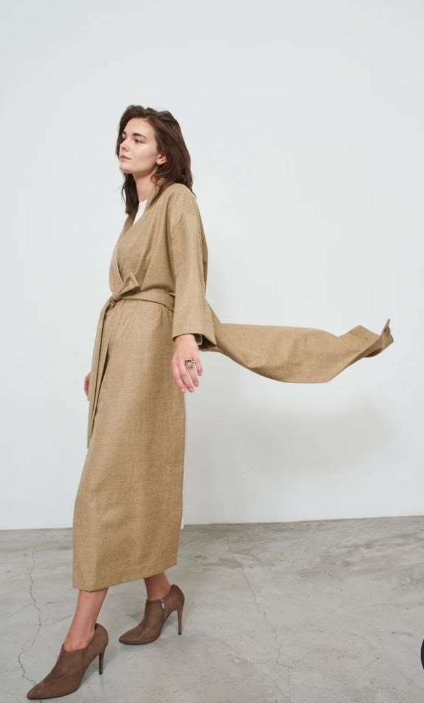 Figure Wool Coat