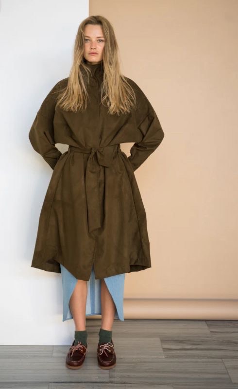 Olive Gabardine