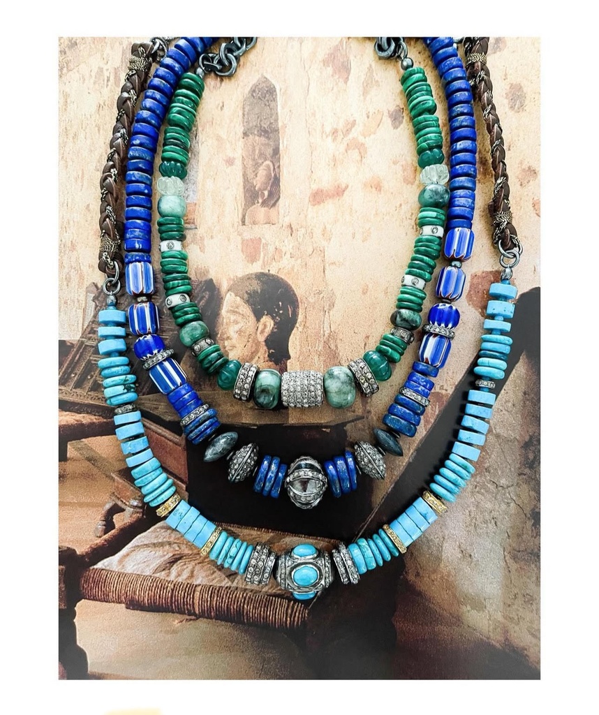 Lapis Blue Beads 