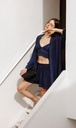 Linen Navy Shorts