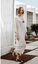 Crinkle Linen Kaftan